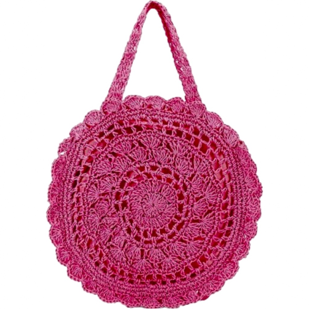 Women’s Pink Boho Tote Purse